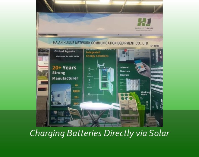 Charging Batteries Directly via Solar